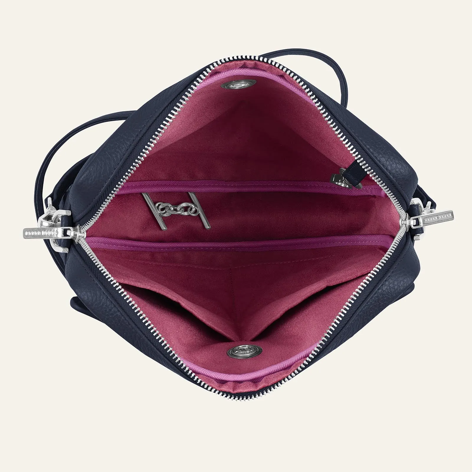 Mia Crossbody | Space with Silver hardware