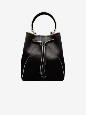Mia Desserto® Cactus Leather Vegan Bucket Bag | Black