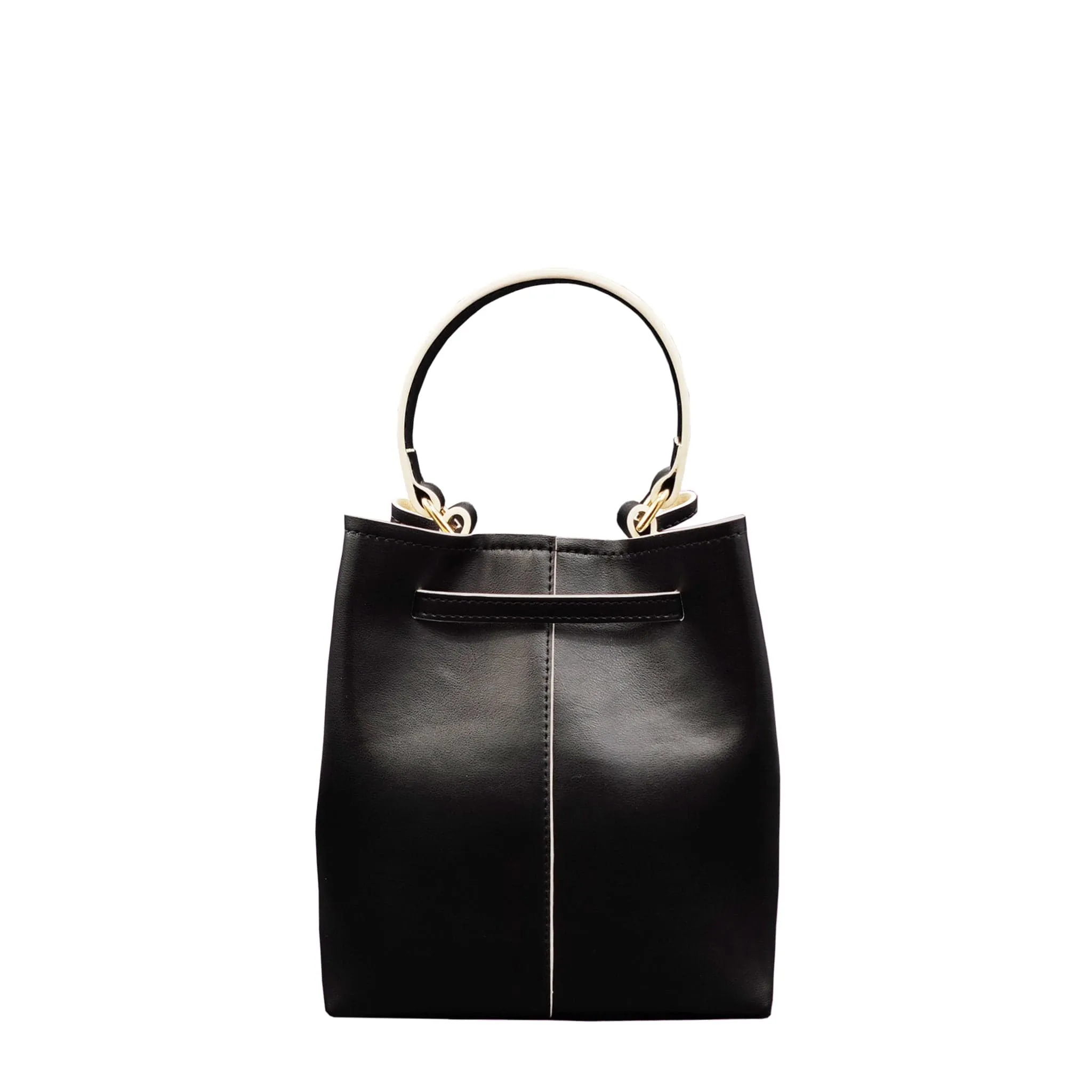 Mia Desserto® Cactus Leather Vegan Bucket Bag | Black