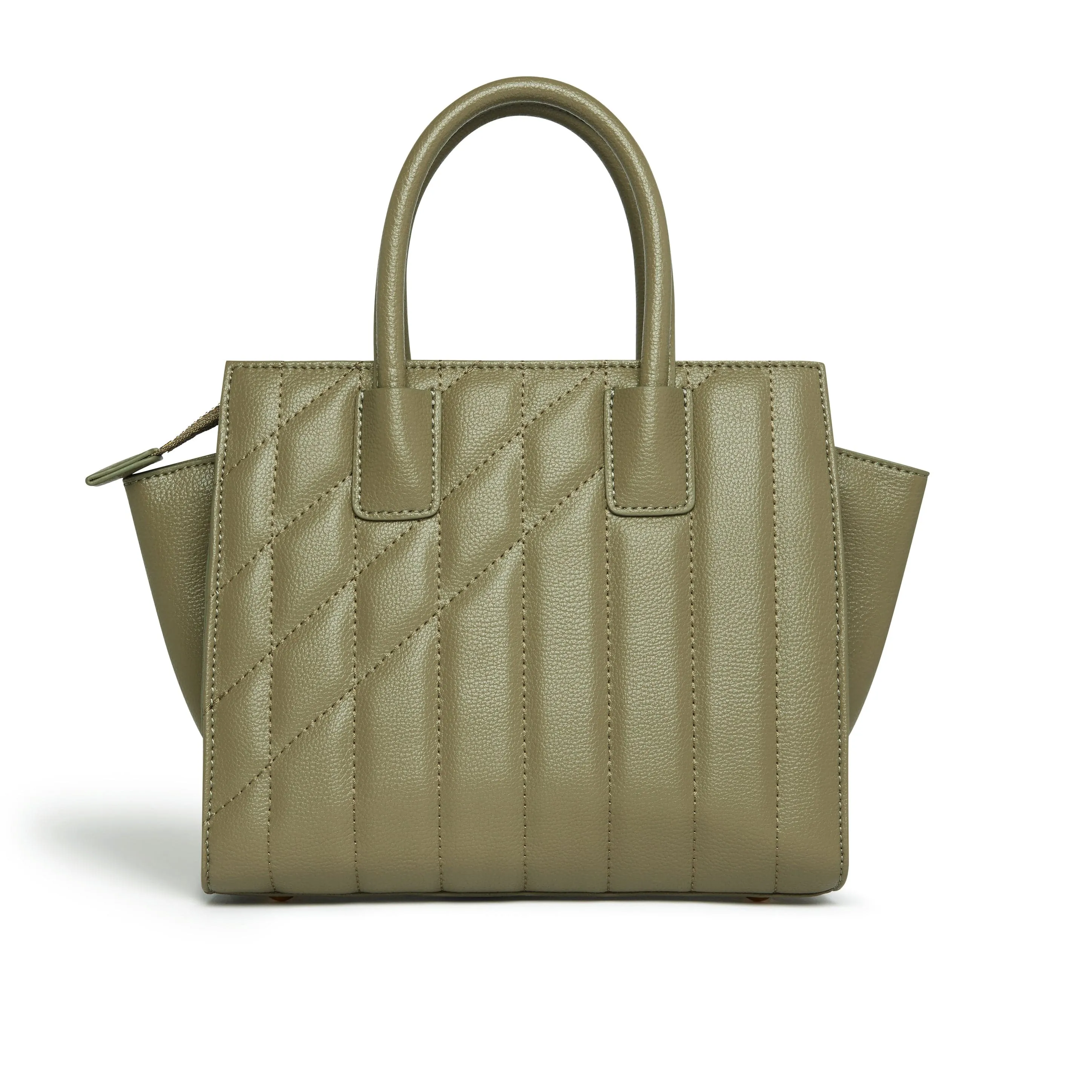 Mini Demi Vegan Leather Tote Bag | Green