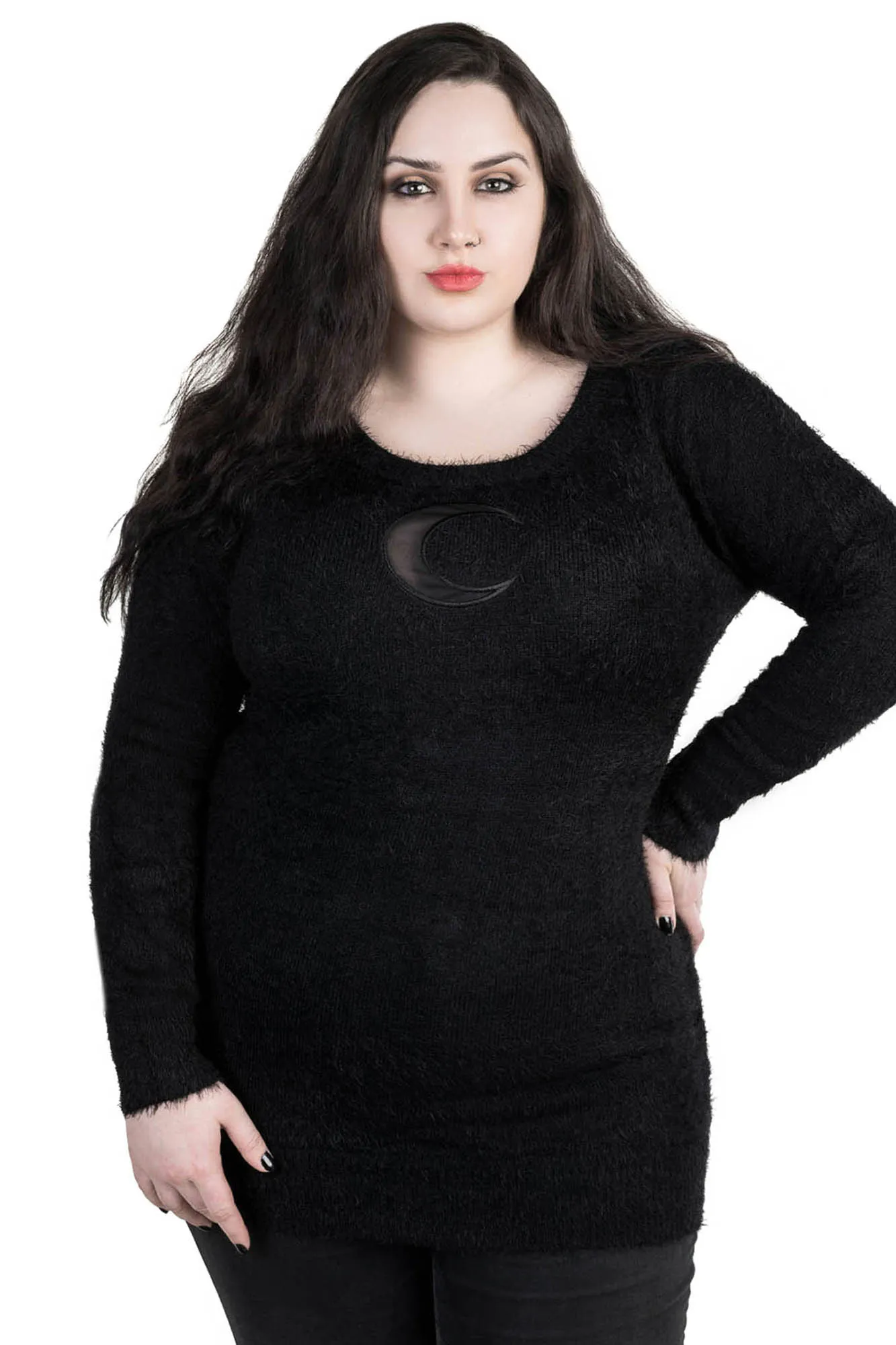 Mona Knit Sweater [PLUS] - Resurrect
