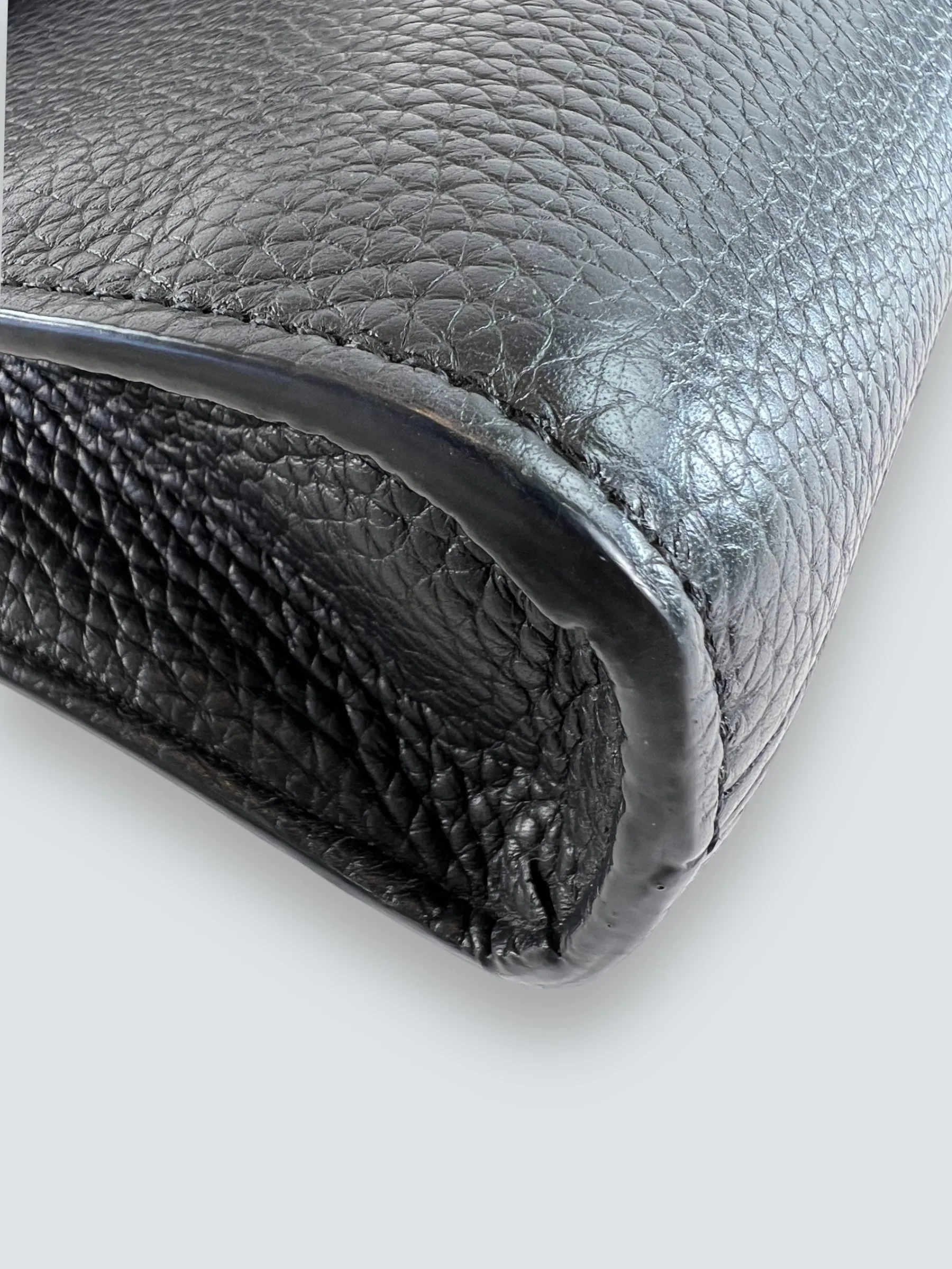 Mulberry Small Grey Leather Antony Messenger
