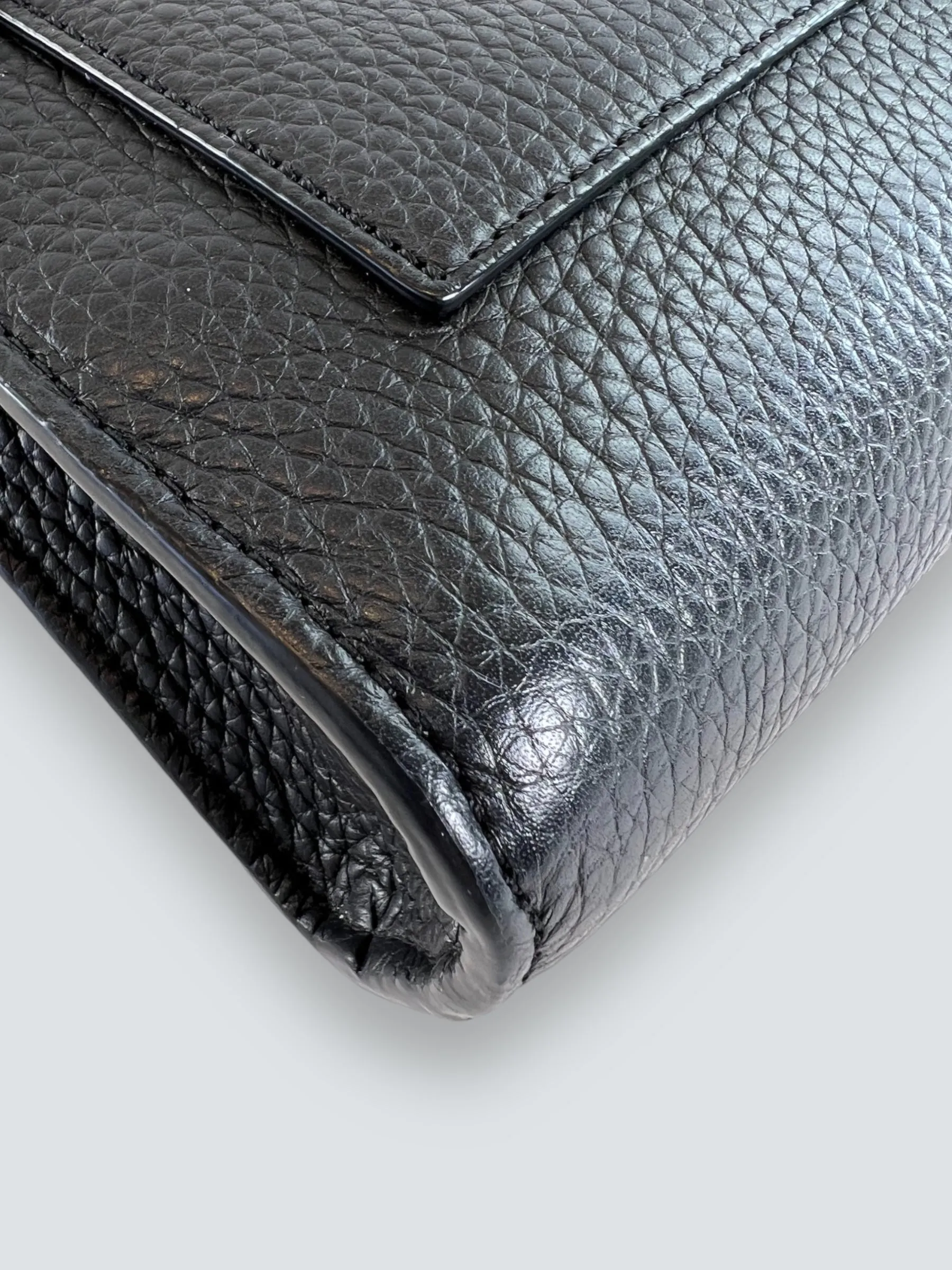 Mulberry Small Grey Leather Antony Messenger