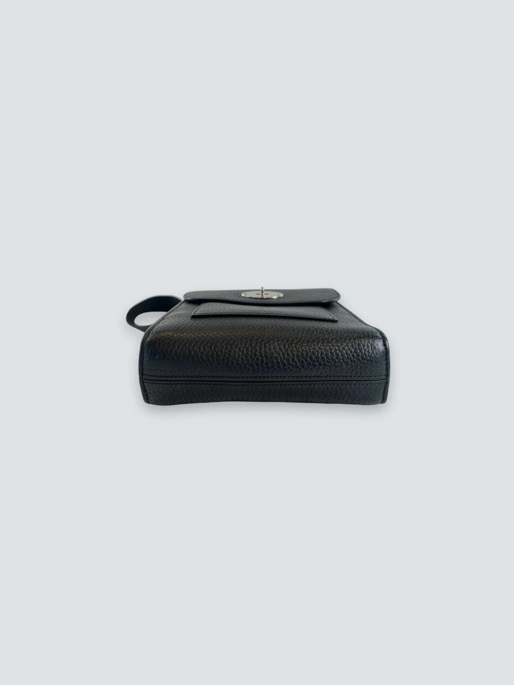 Mulberry Small Grey Leather Antony Messenger