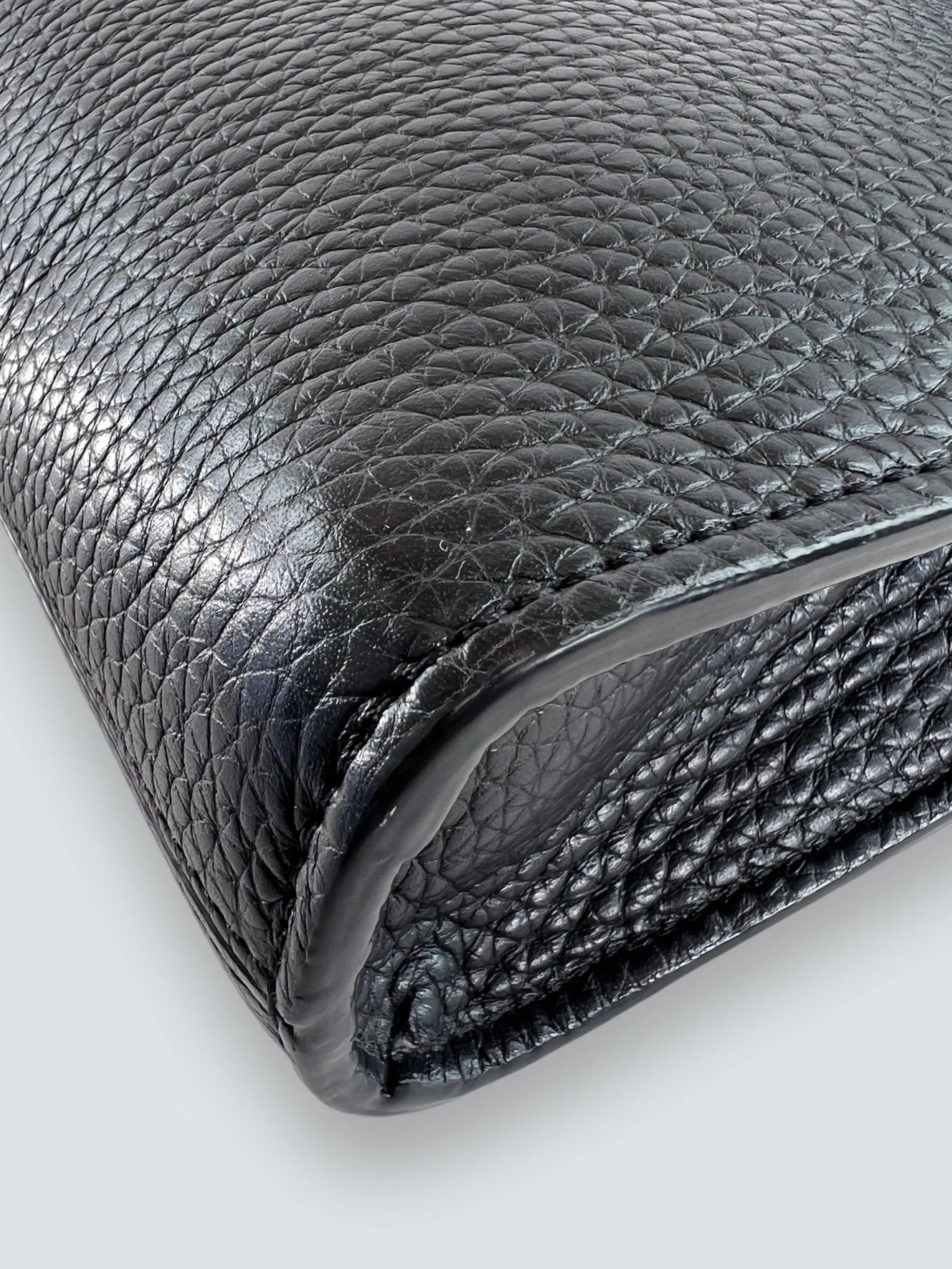 Mulberry Small Grey Leather Antony Messenger
