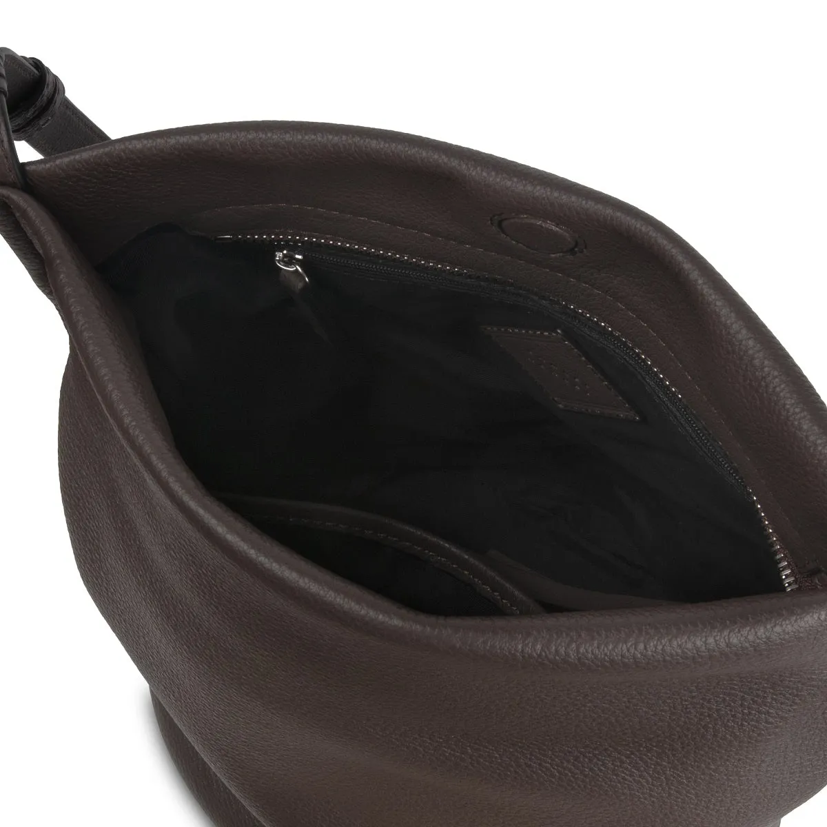 Narissa Leather Bucket Bag