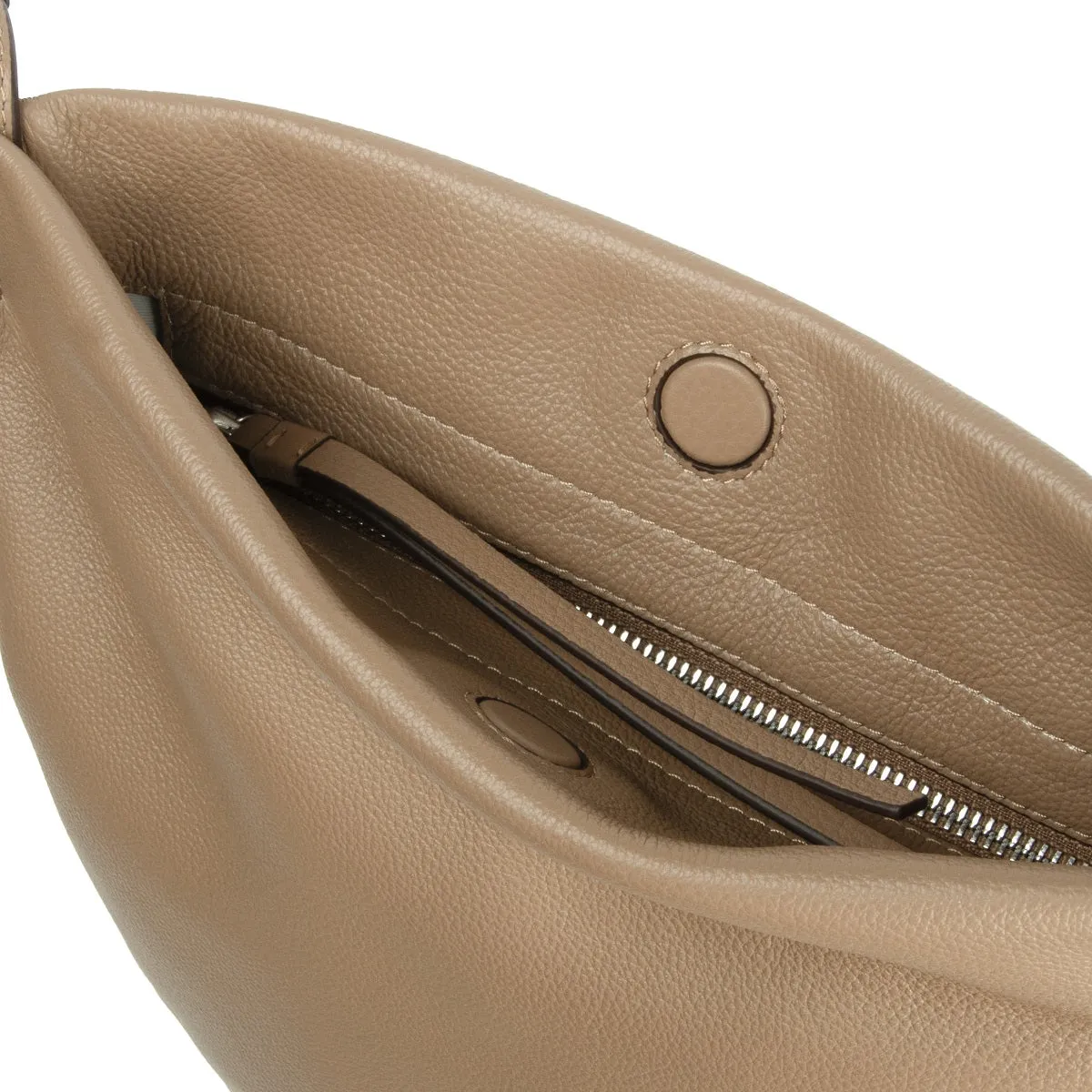 Narissa Leather Bucket Bag