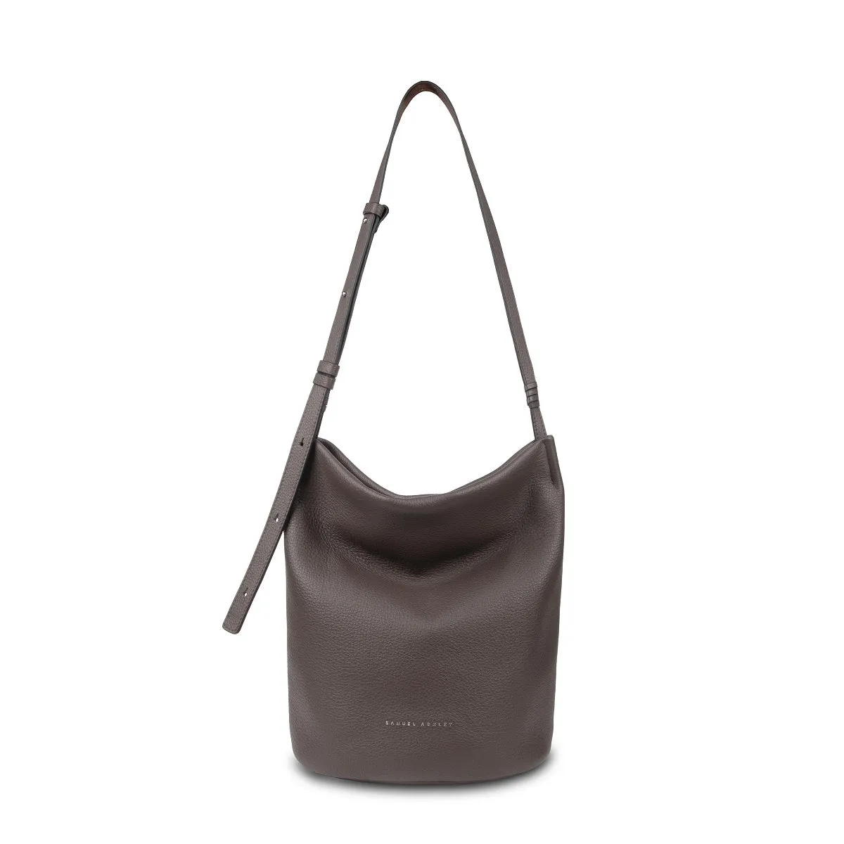 Narissa Leather Bucket Bag
