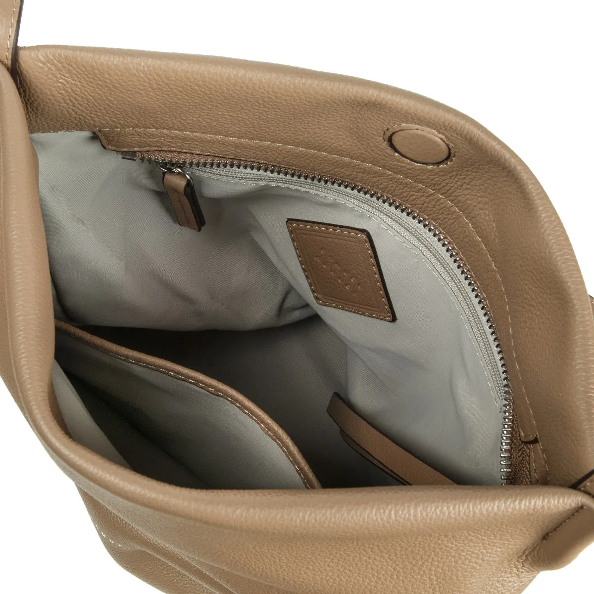Narissa Leather Bucket Bag
