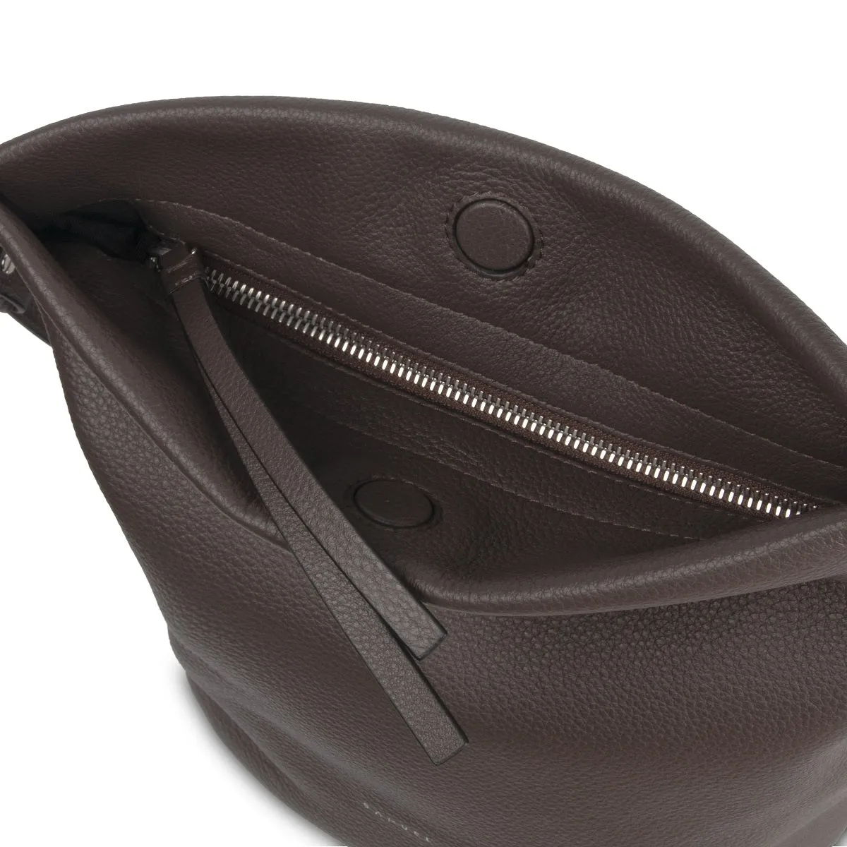 Narissa Leather Bucket Bag
