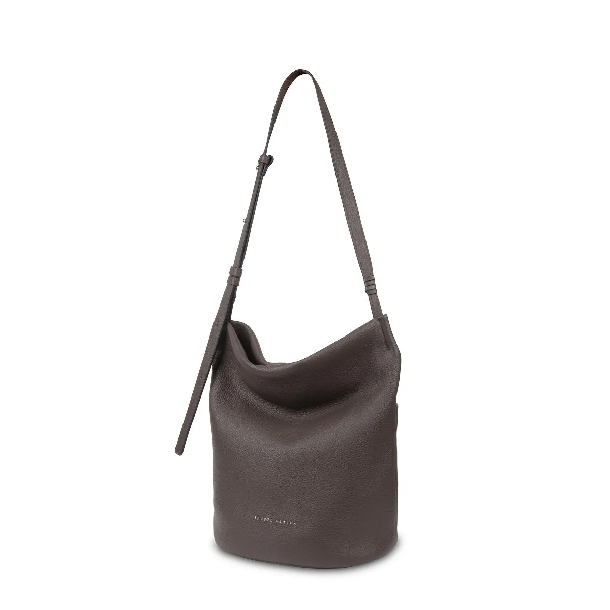 Narissa Leather Bucket Bag