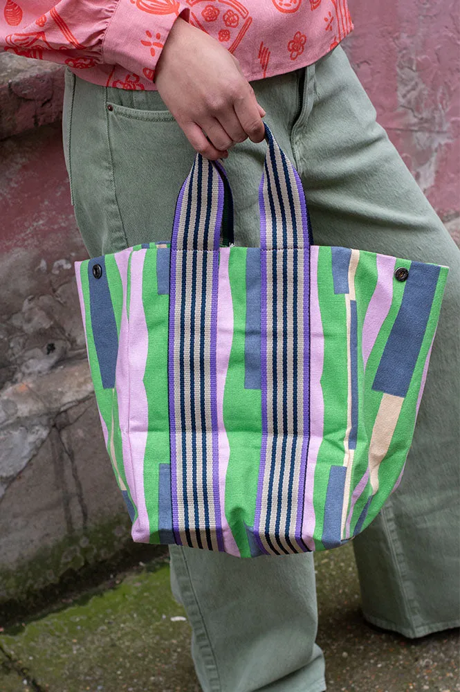 Épice Green Canvas Tote bag