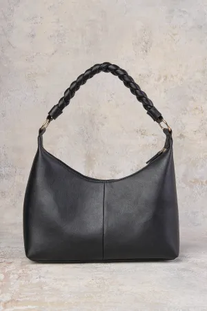 Piper Plait Handbag - Black