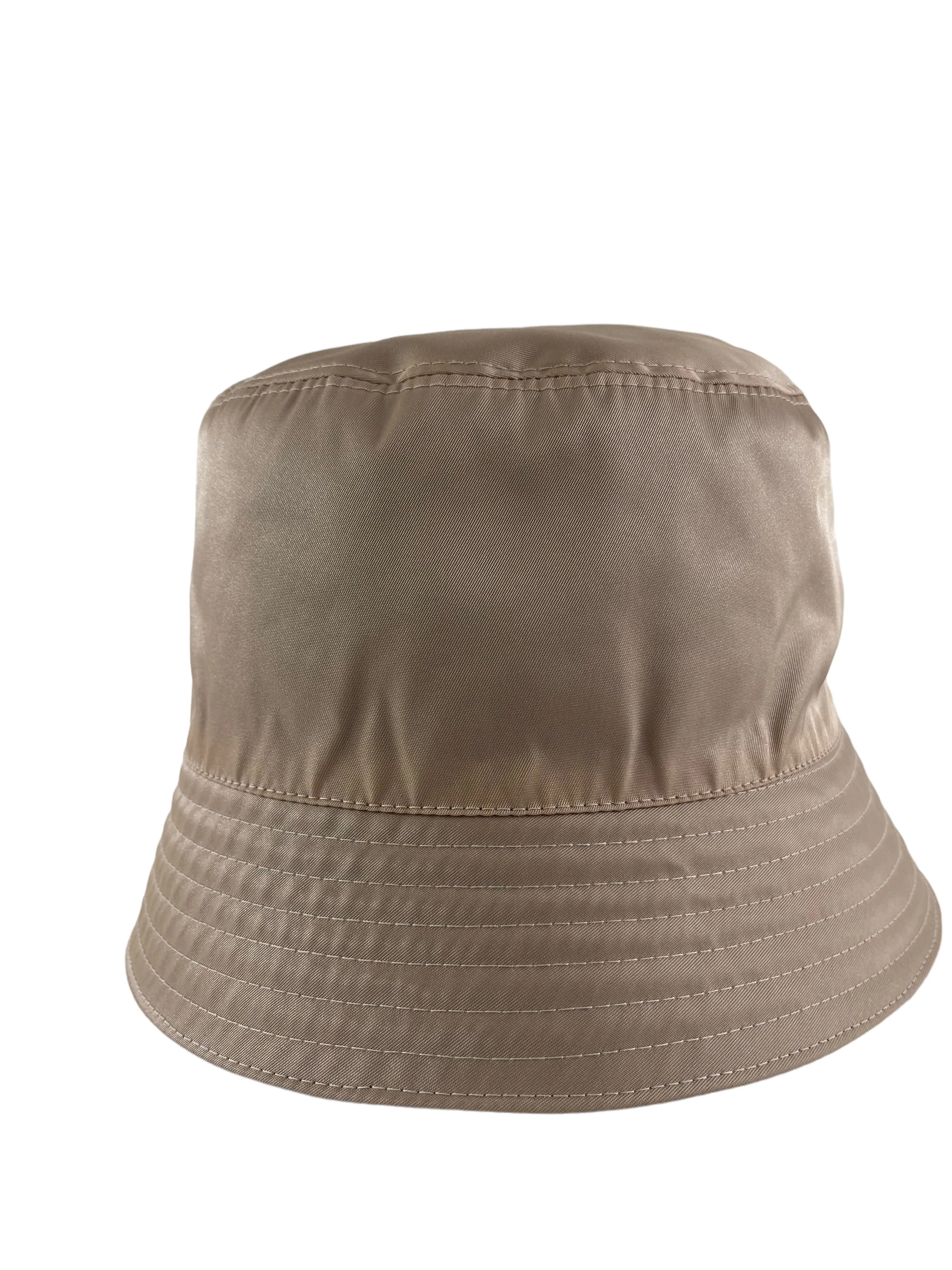 Prada Camel Re-Nylon Bucket Hat - Medium