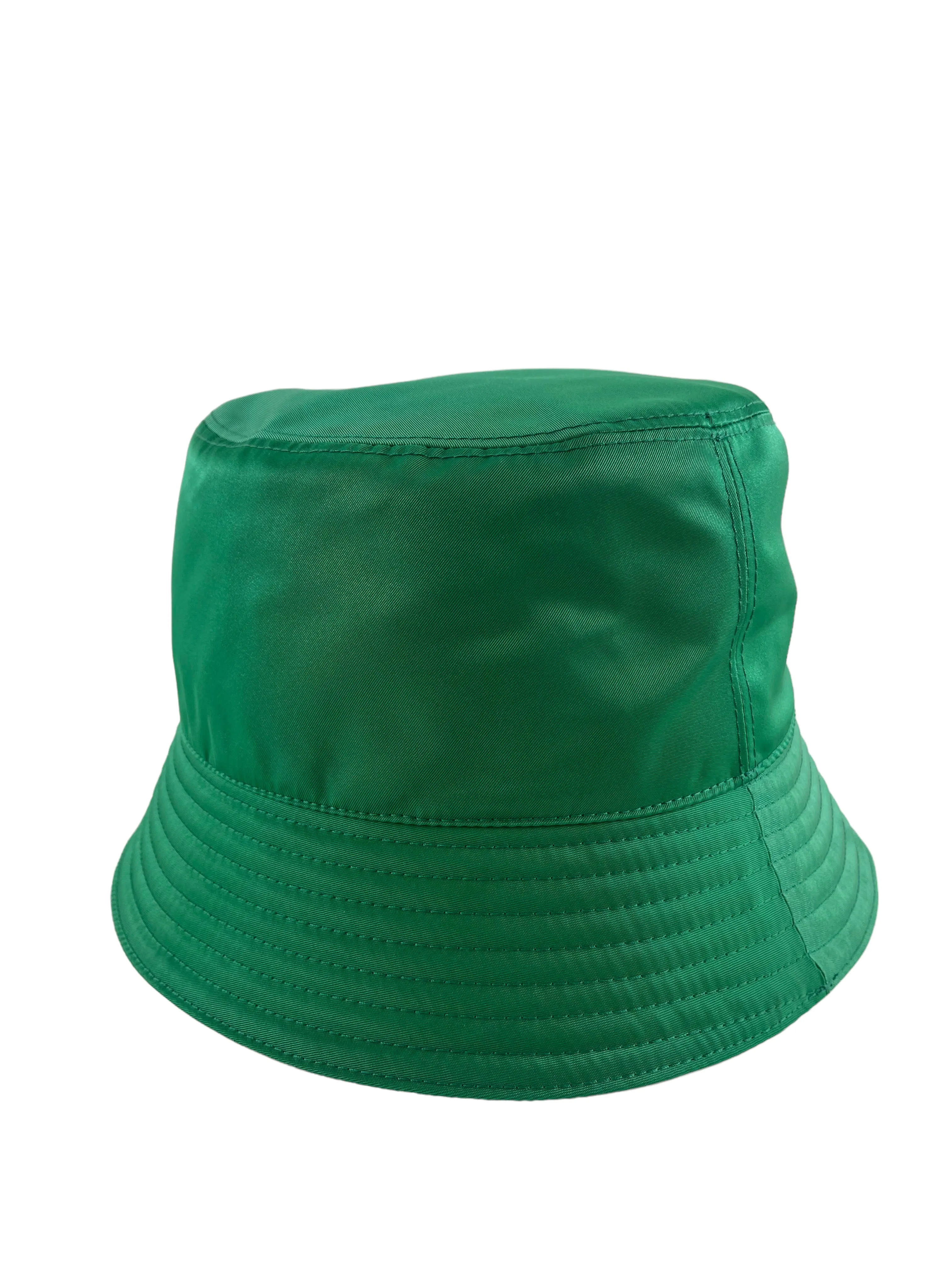 Prada Green Re-Nylon Bucket Hat - Medium