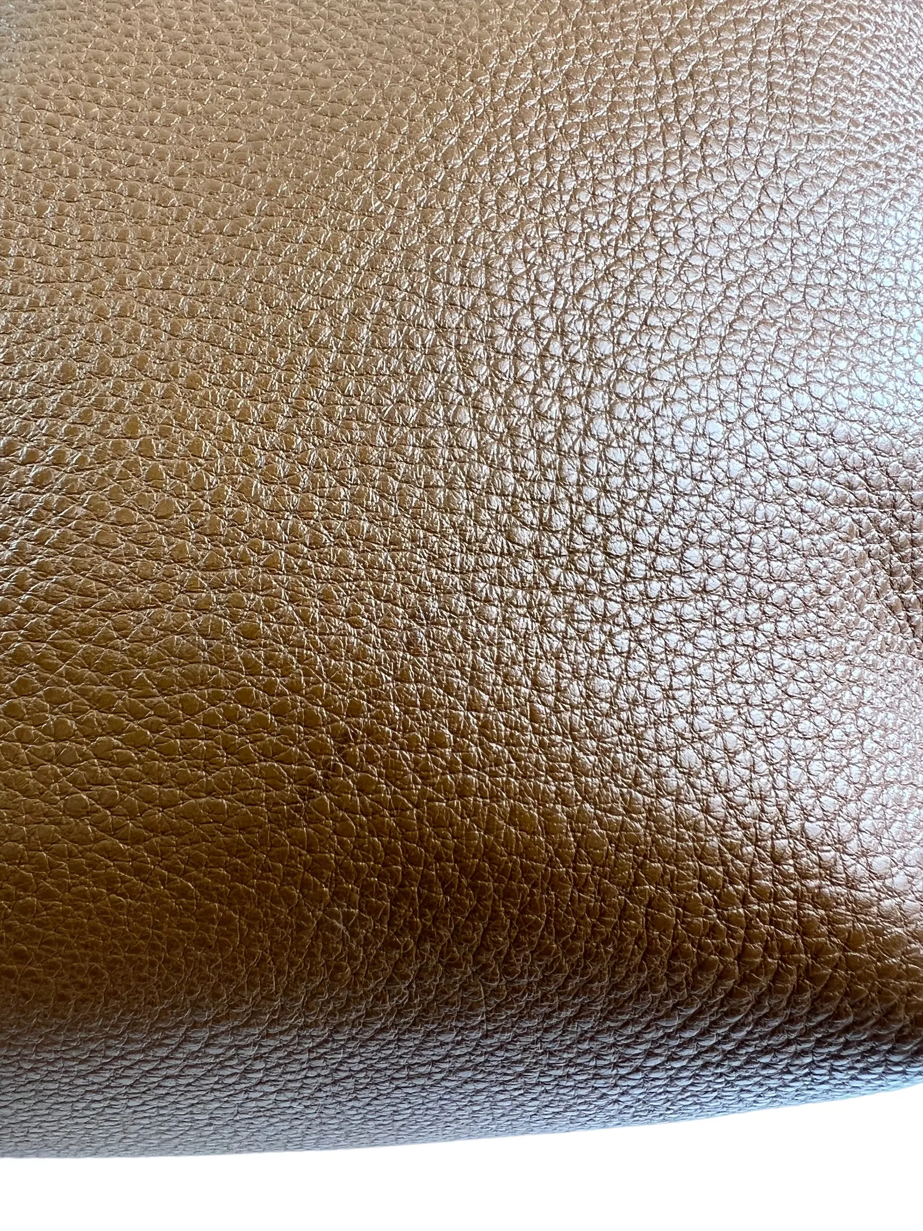 Prada Tan Pebbled Leather Hobo
