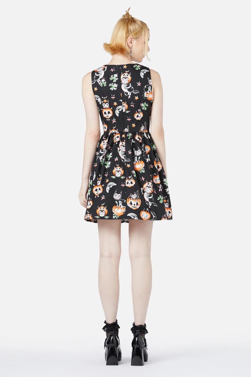 Pumpkin Patch Kitty Dress