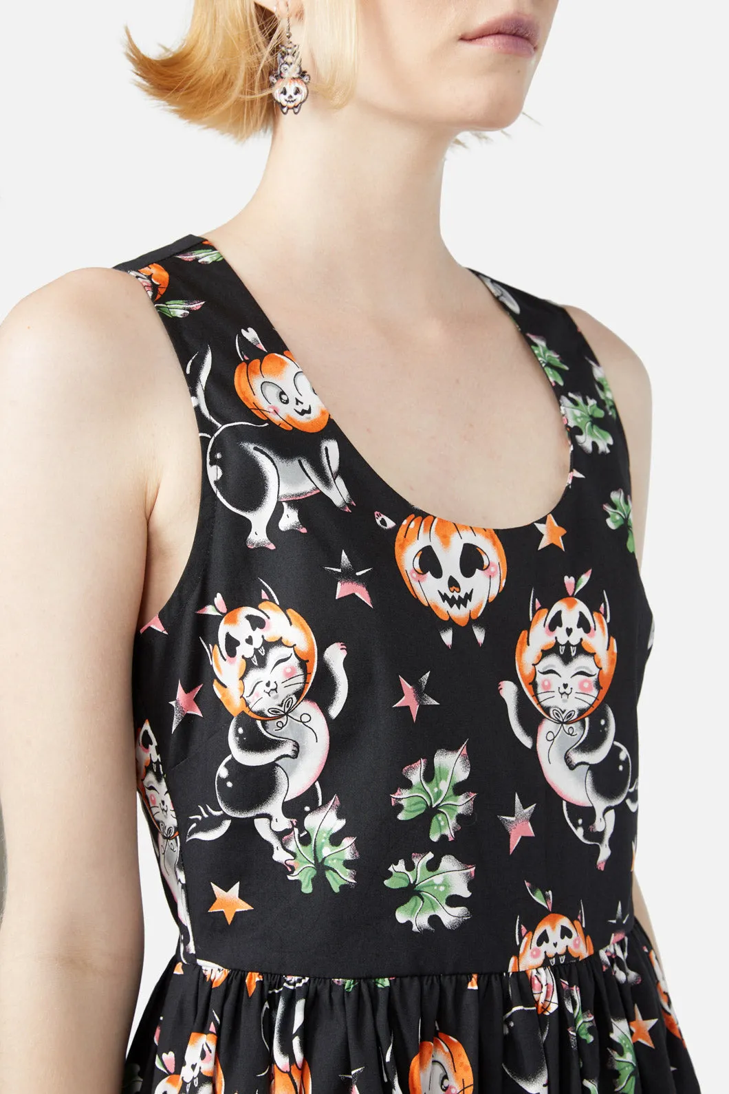 Pumpkin Patch Kitty Dress
