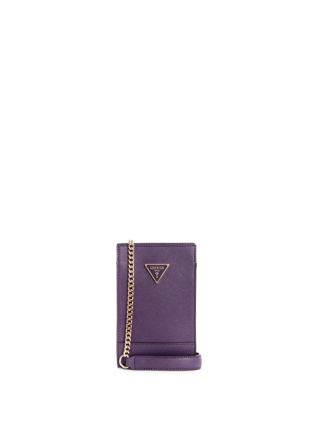 Purple Noelle Chit Chat Crossbody Bag
