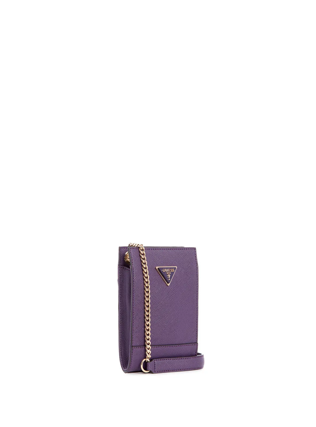 Purple Noelle Chit Chat Crossbody Bag