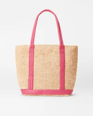 Raffia/Zinnia Medium Raffia Tote