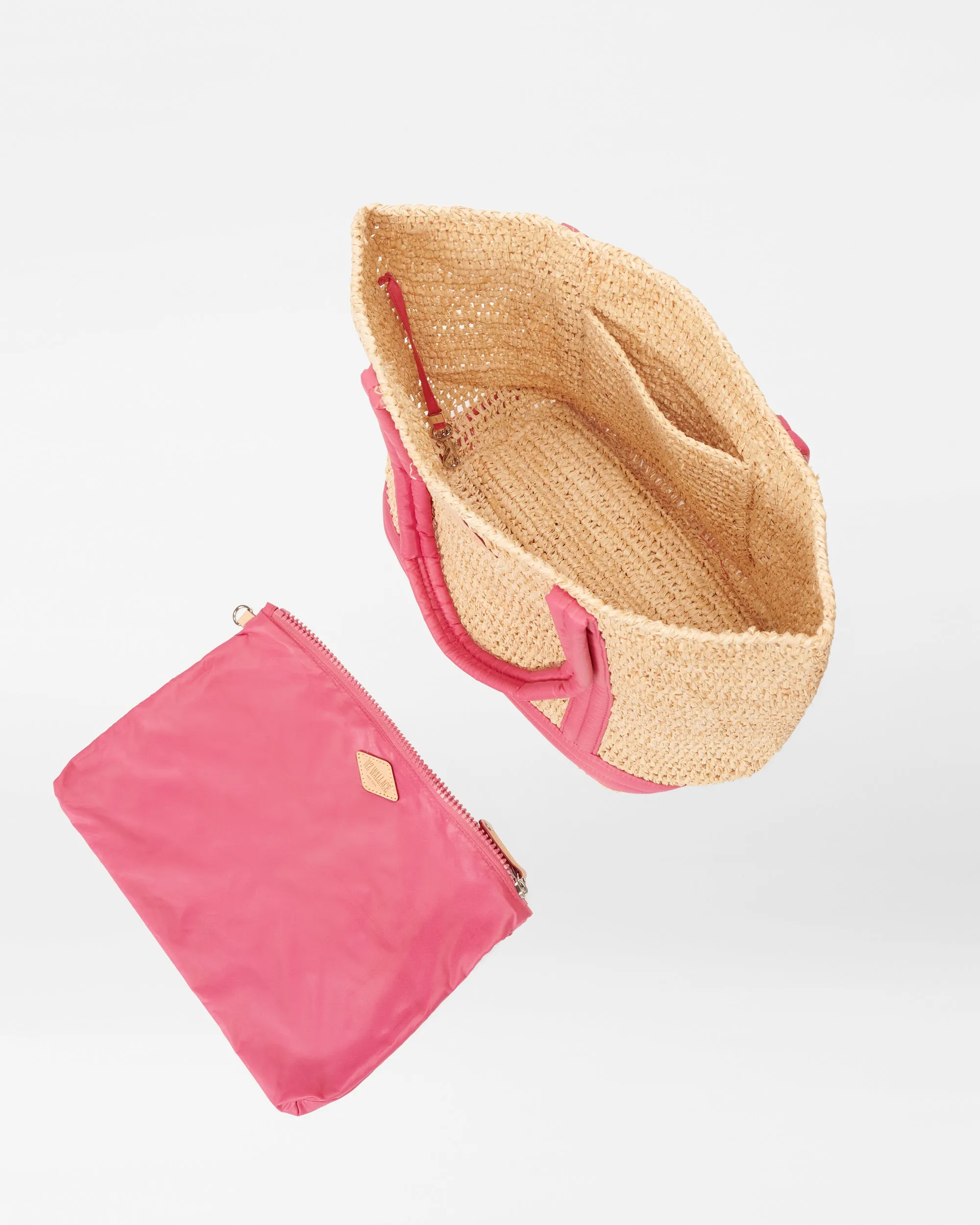 Raffia/Zinnia Medium Raffia Tote