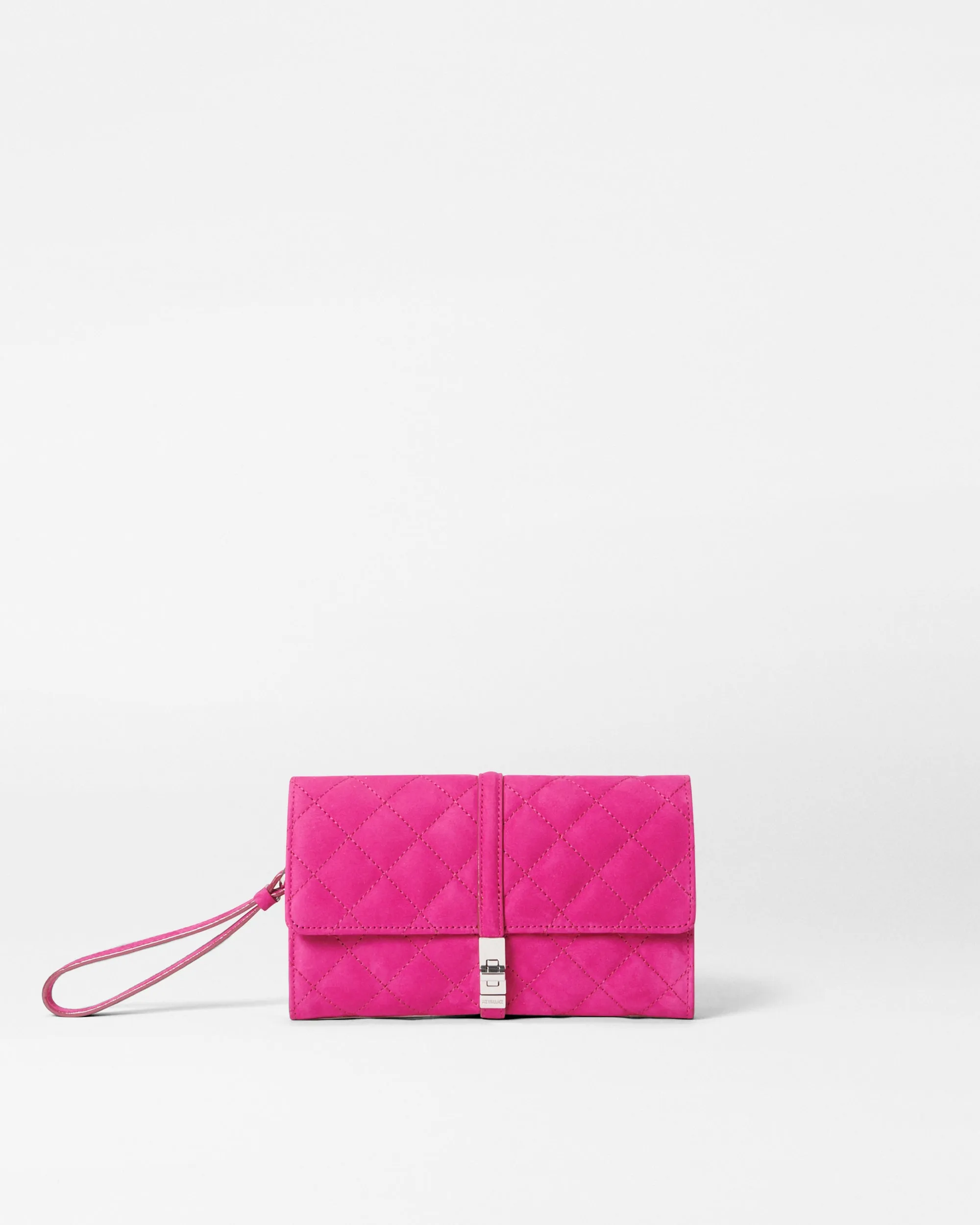 Raspberry Nubuck Astor Convertible Crossbody