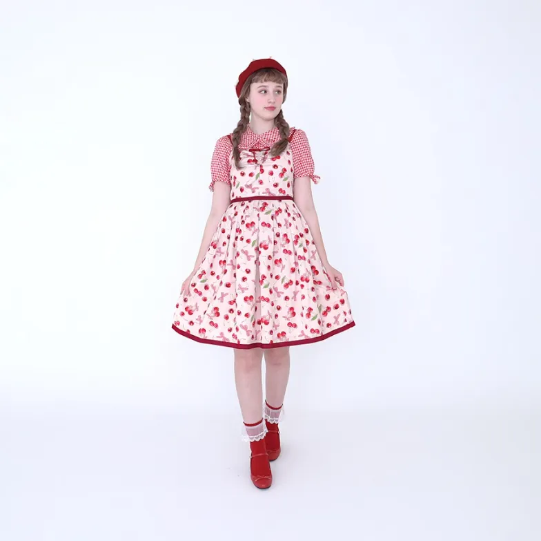 [RESERVATION] Shadow Cherry Camisole Dress