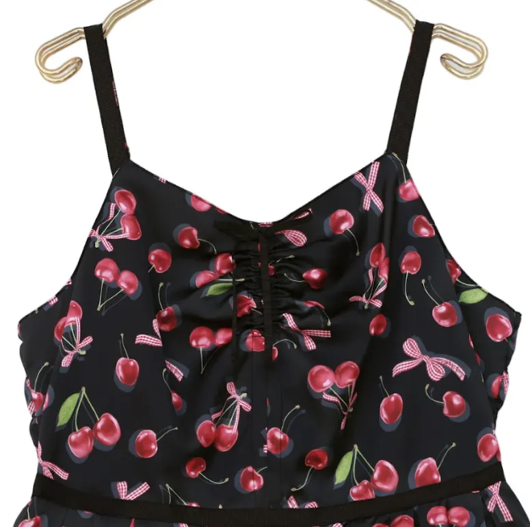 [RESERVATION] Shadow Cherry Camisole Dress