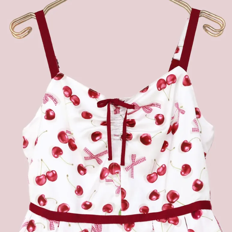 [RESERVATION] Shadow Cherry Camisole Dress