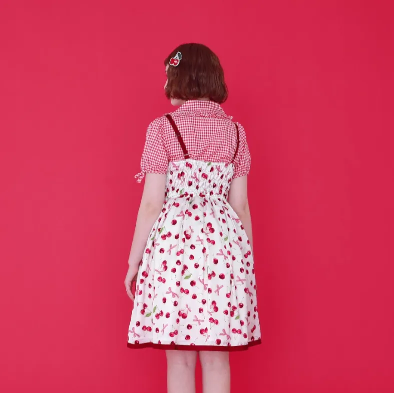 [RESERVATION] Shadow Cherry Camisole Dress