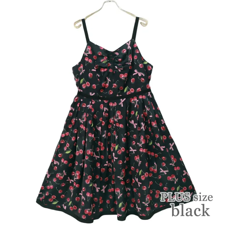 [RESERVATION] Shadow Cherry Camisole Dress