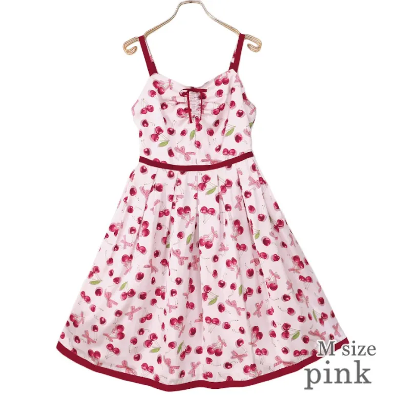 [RESERVATION] Shadow Cherry Camisole Dress
