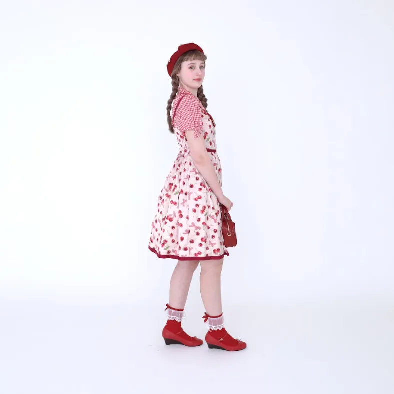 [RESERVATION] Shadow Cherry Camisole Dress