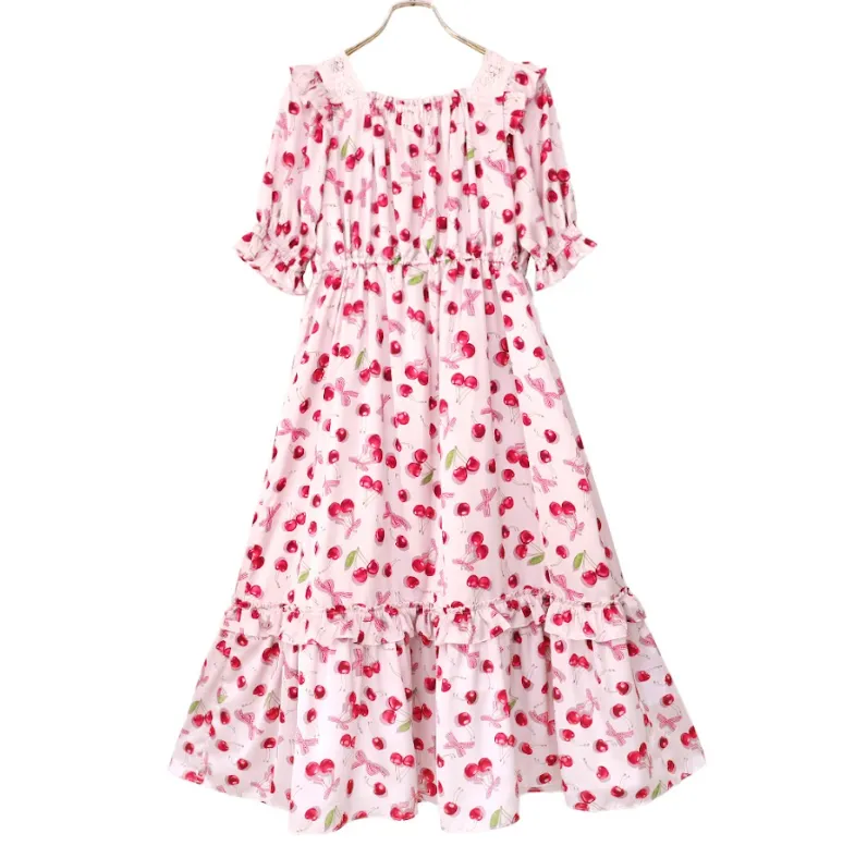 [RESERVATION] Shadow Cherry Long Dress