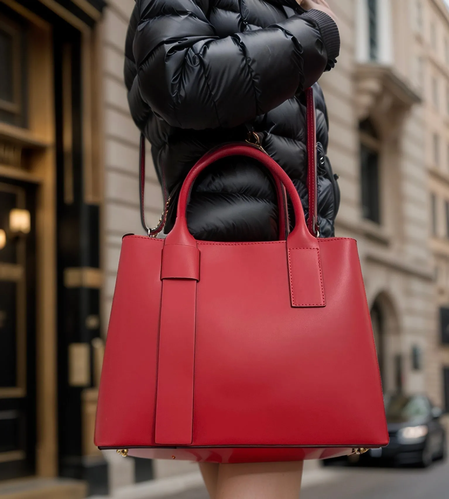 Sandro Tote Bag (Red)
