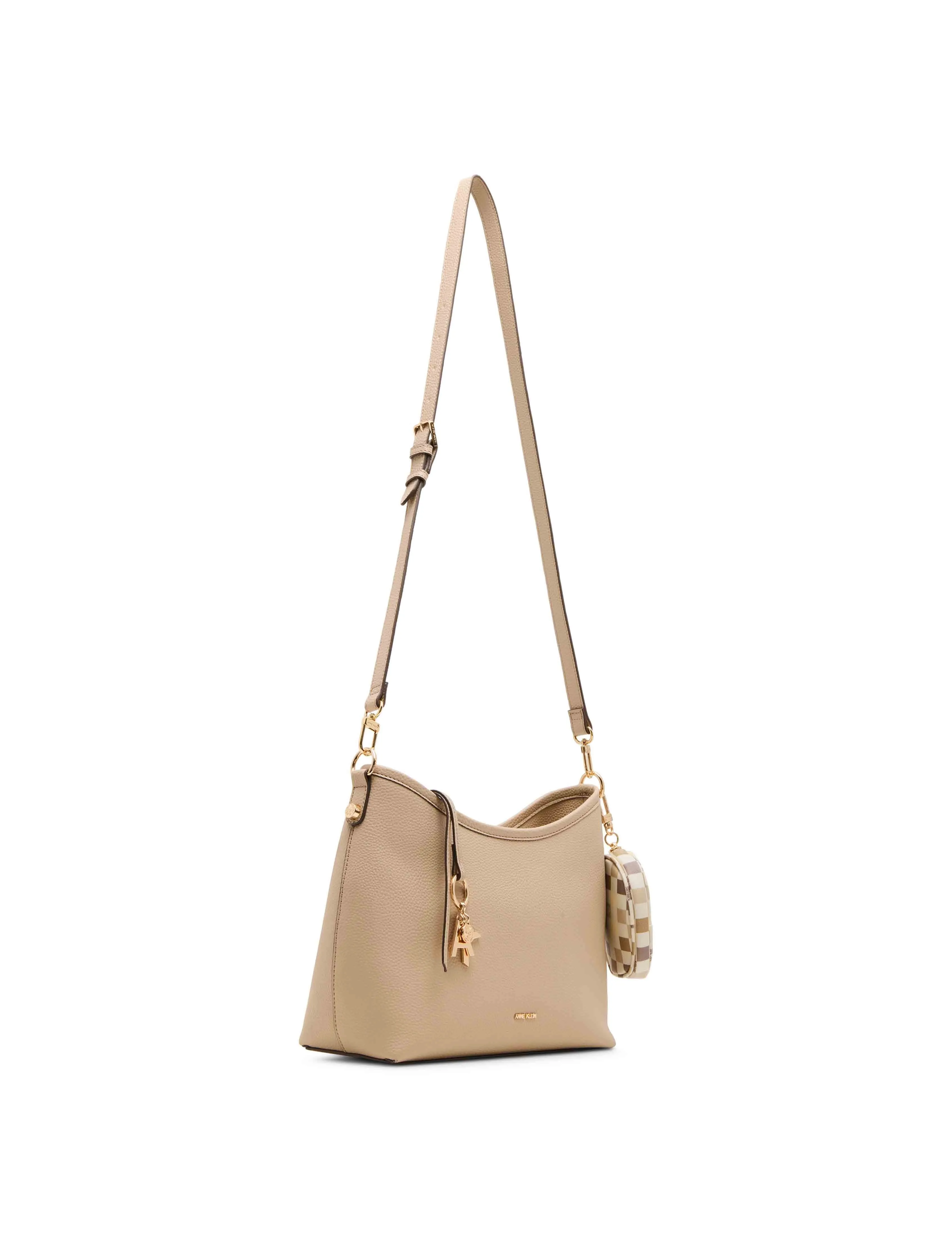 Small Hobo Bag with Convertible Strap