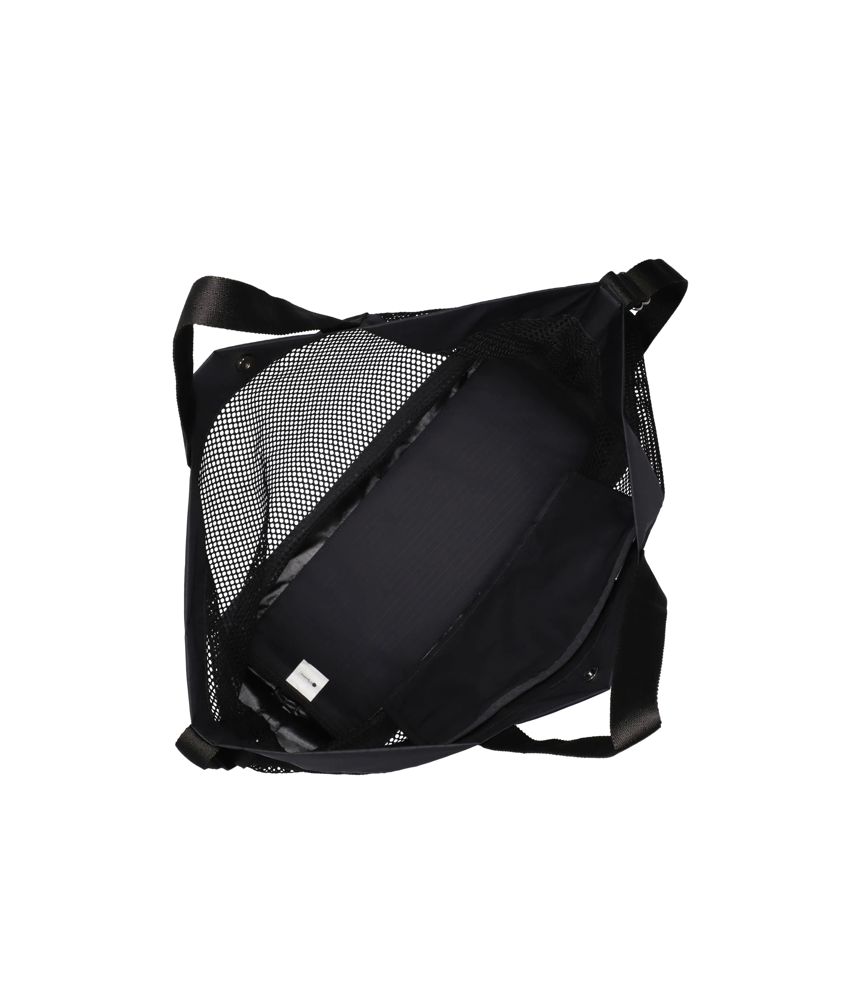 Solid Medium Mesh Tote