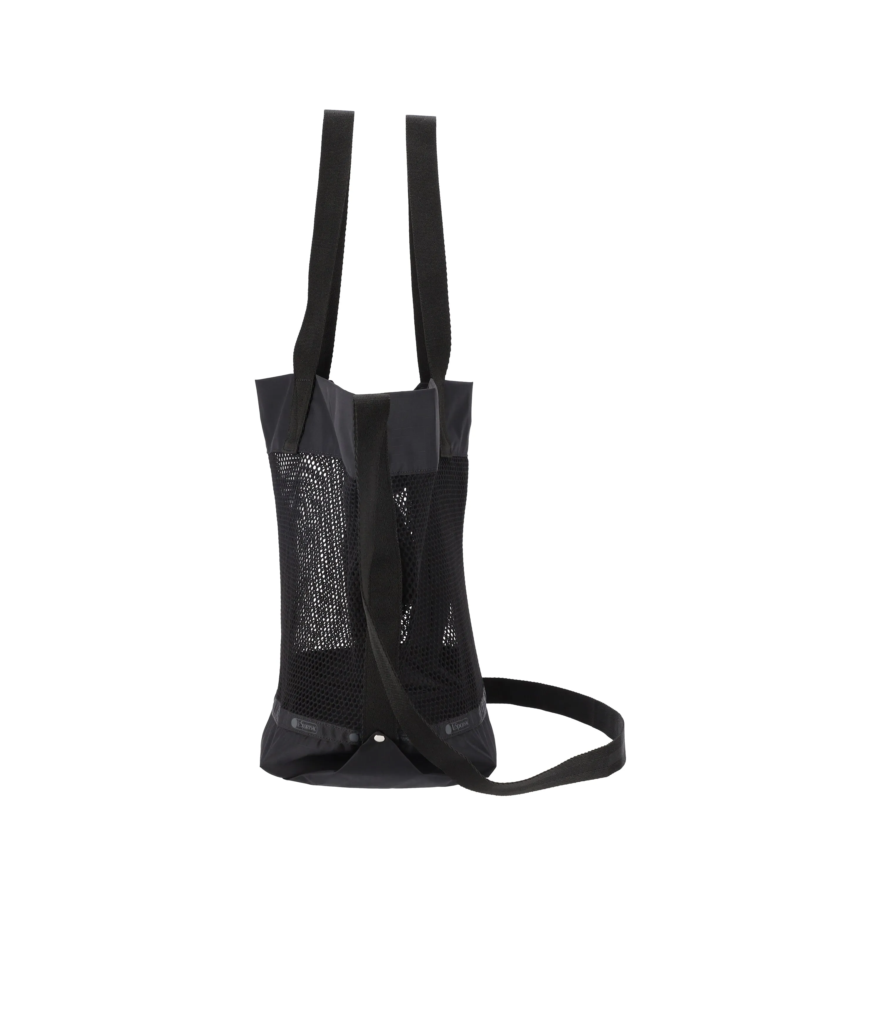 Solid Medium Mesh Tote