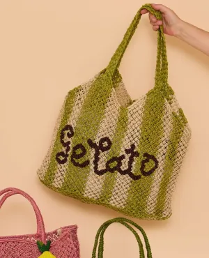 The Jacksons Drew Green Gelato Bag