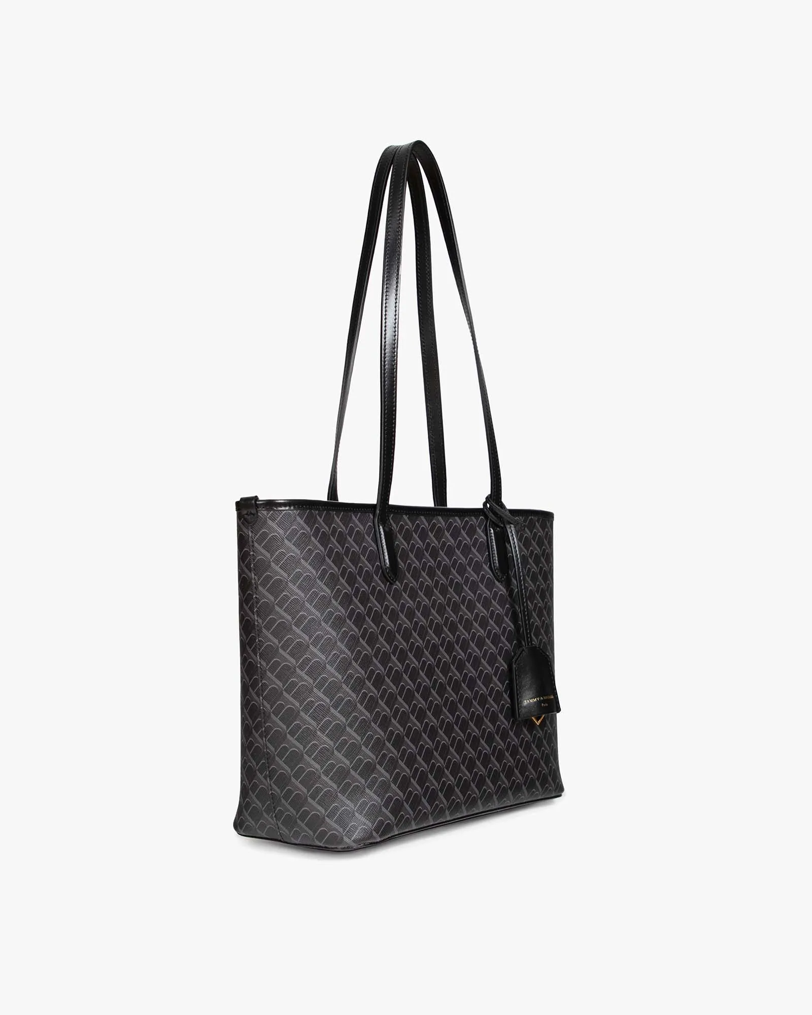TOTE MONOGRAM PM - Black