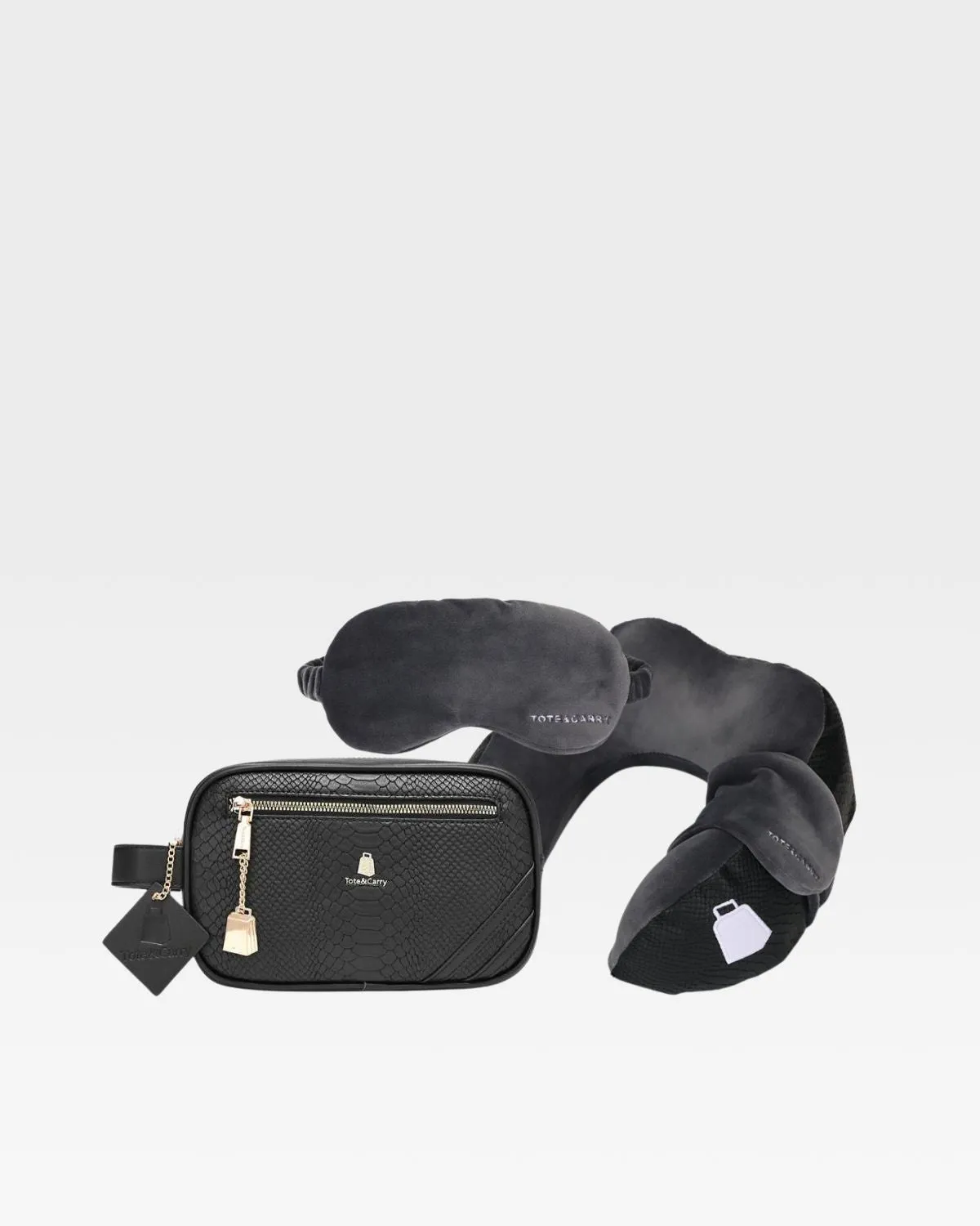 Travel Essential Kit in Black