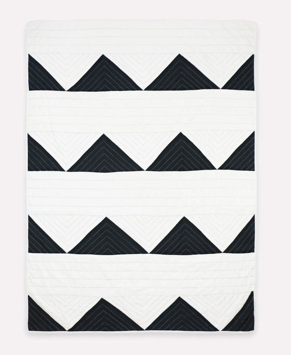 Triangle Quilt Throw