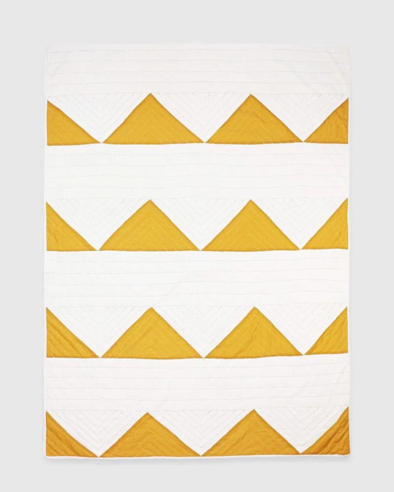 Triangle Quilt Throw