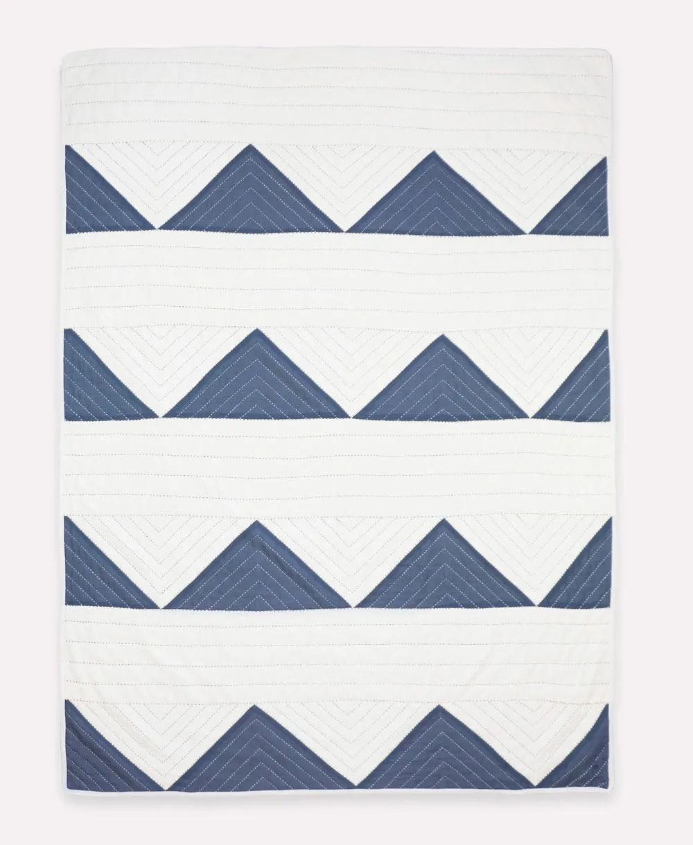 Triangle Quilt Throw