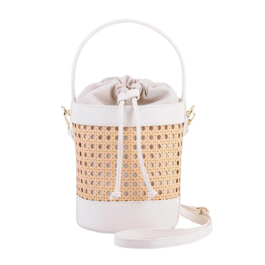 Vegan Trim Basket Crossbody