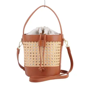 Vegan Trim Basket Crossbody