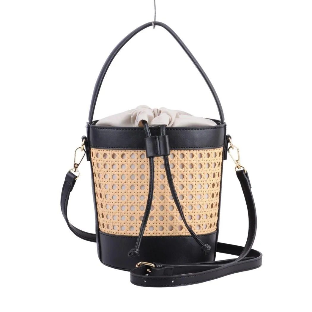 Vegan Trim Basket Crossbody