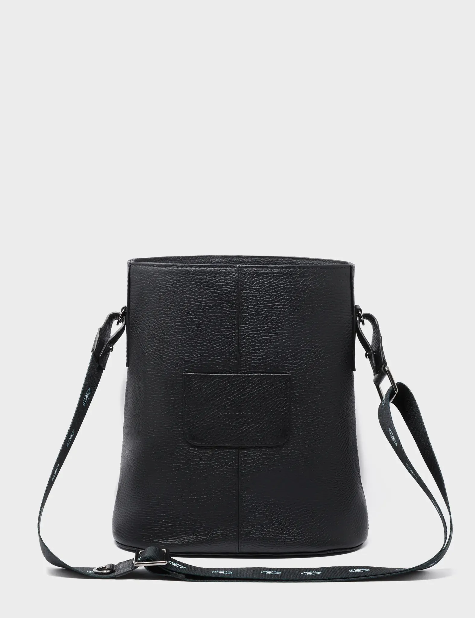 Vincent Black Leather Shoulder Bag - Creatures of the Future Design