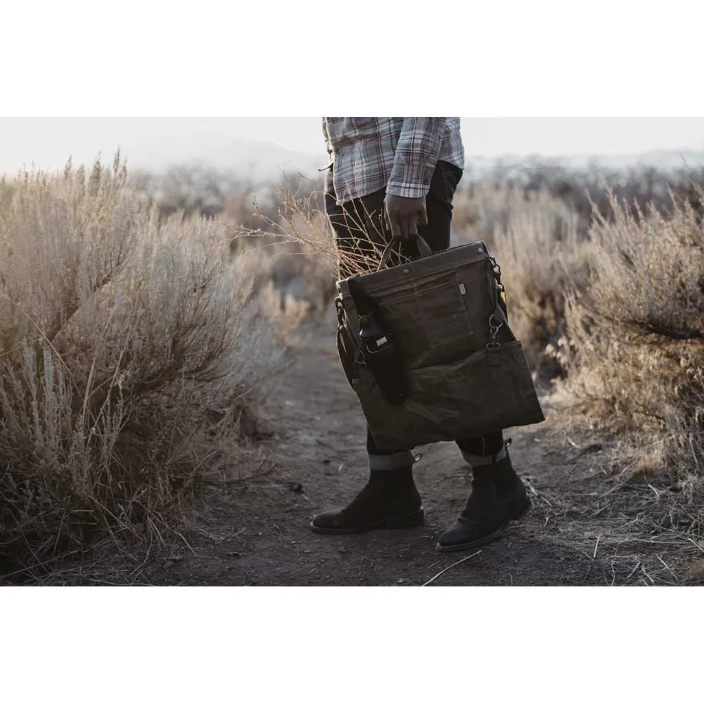 Waxed Canvas Gathering Bag